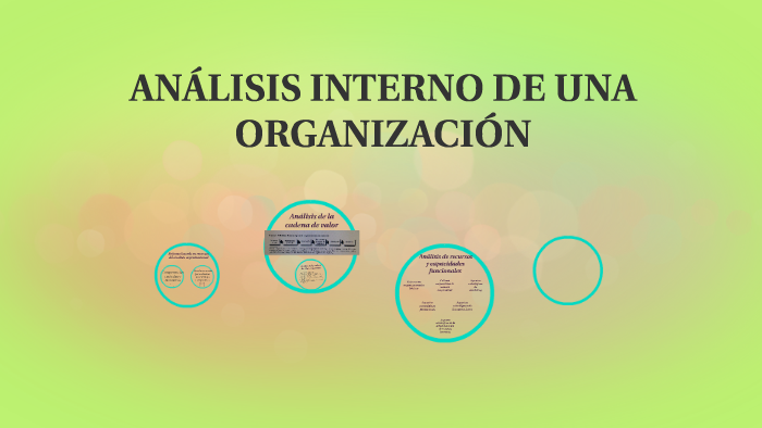 AnÁlisis Interno De Una OrganizaciÓn By Lizeeth Chamorro