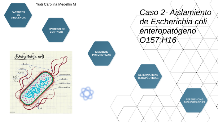 Escherichia Coli Enteropatógena O157:h16 By Heidy Nayibe Medellin M. On 