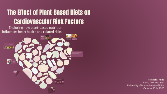 The Effect of Plant-Based Diets on Cardiovascular Risk Factors by ...