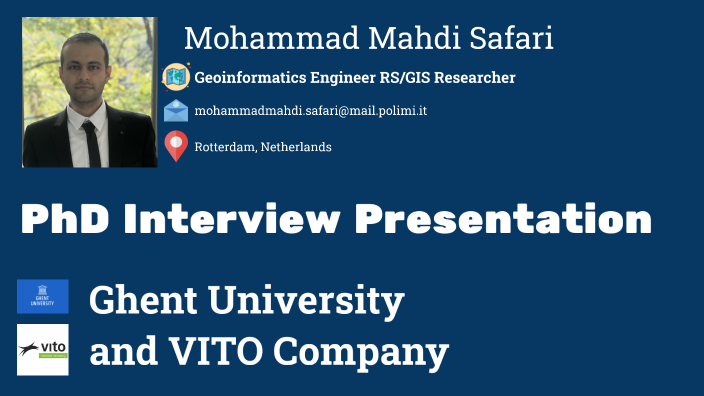 Phd Interview Presentation by mohammad mahdi safari on Prezi