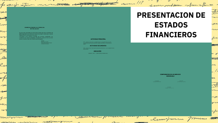 PRESENTACION DE ESTADOS FINANCIEROS by NILSA SALINAS on Prezi