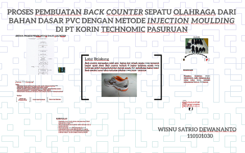 PROSES PEMBUATAN BACK COUNTER SEPATU OLAHRAGA DARI BAHAN DAS by Wisnu ...
