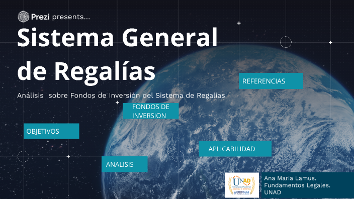 Des Regalias sistema general de regalias by maria lamus on Prezi