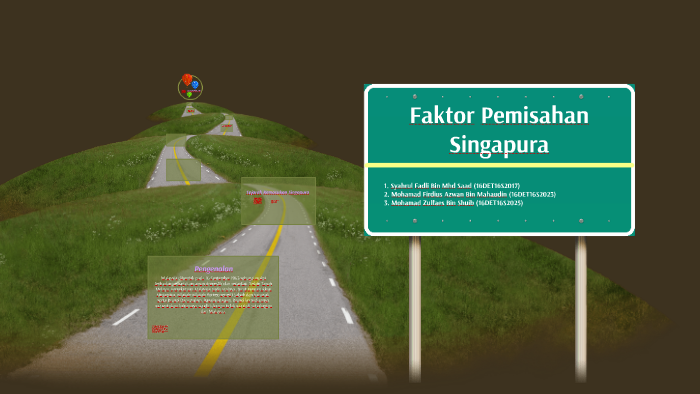 Faktor Pemisahan Singapura By Wanie Maria Malek