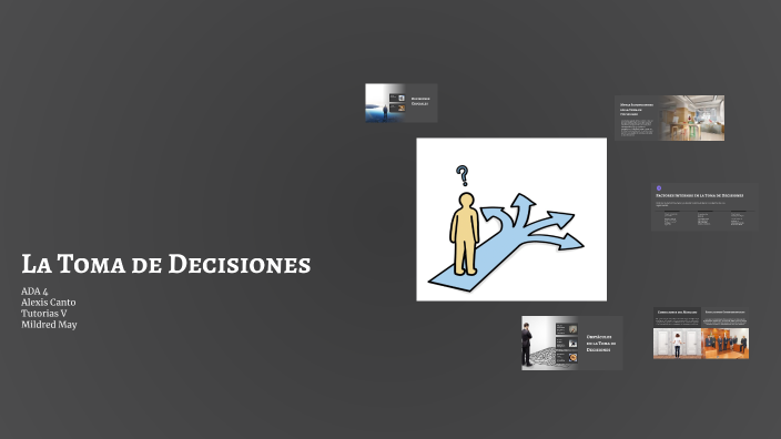 La Toma de Decisiones by Alexis García Canto on Prezi