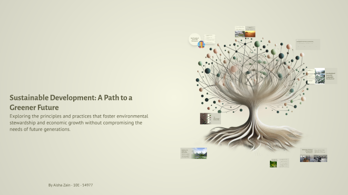 Sustainable Development: A Path to a Greener Future by Aisha Zain Iqbal ...