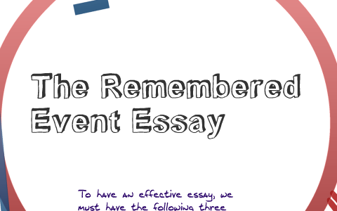 Essay about event in your life picture