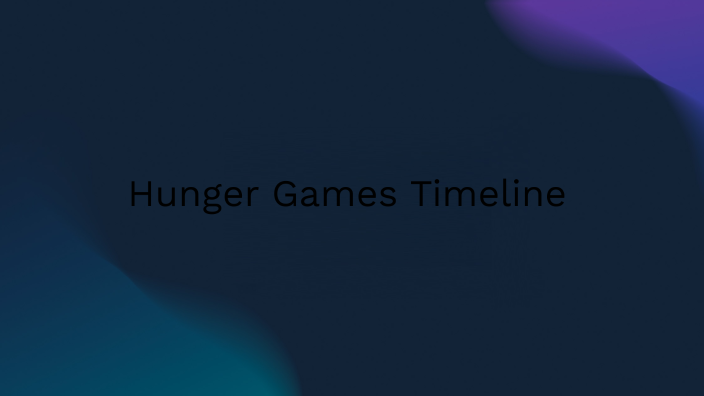Hunger Games Timeline by Ibai Anderson on Prezi