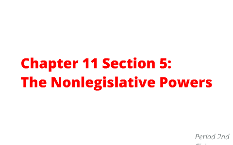 Chapter 11 Section 5 Review by michael gumbel on Prezi