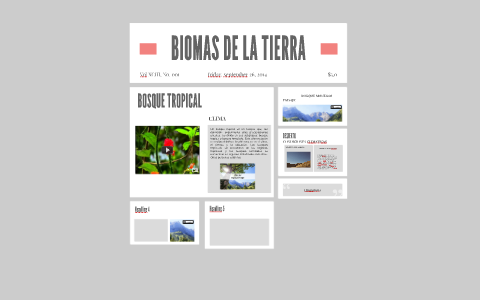 BIOMAS DE LA TIERRA by Claudia Montalvo on Prezi