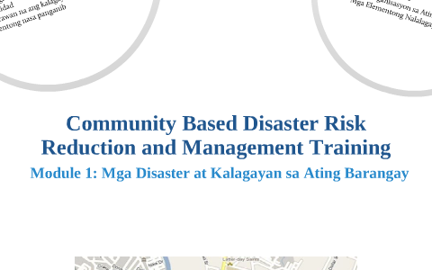 Community Based Disaster Risk Reduction And Management Training ...