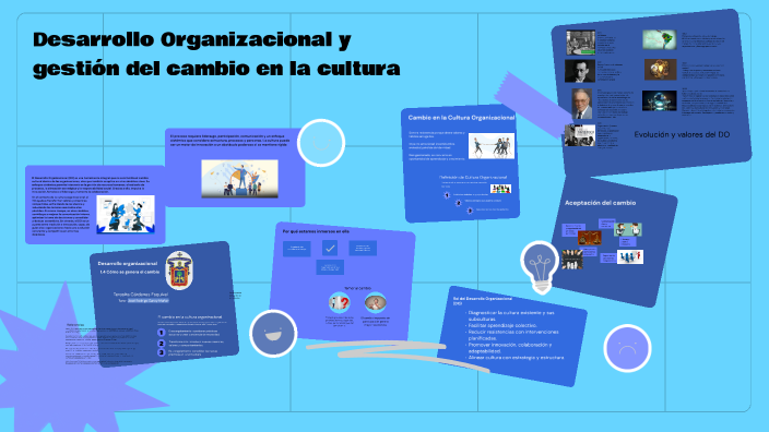 Desarrollo Organizacional y gestión del cambio en la cultura by ...