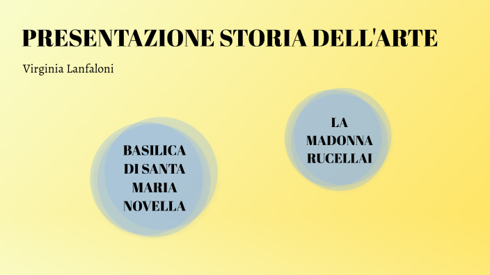 presentazione storia dell'arte by virginia lanfaloni on Prezi