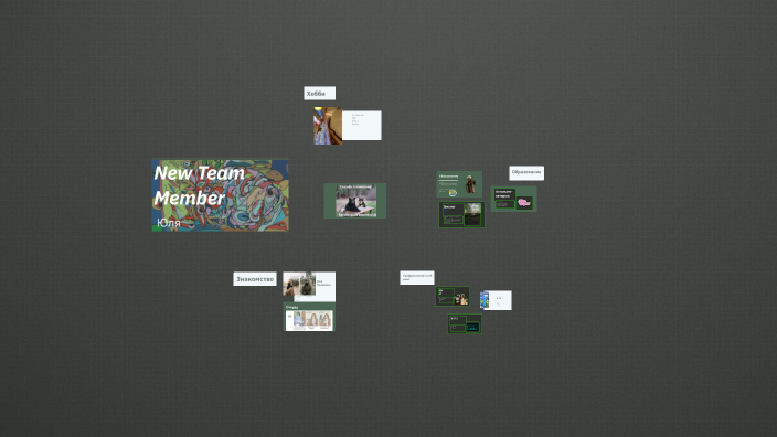 Introducing Our New Team Member by Юлия Медведева on Prezi