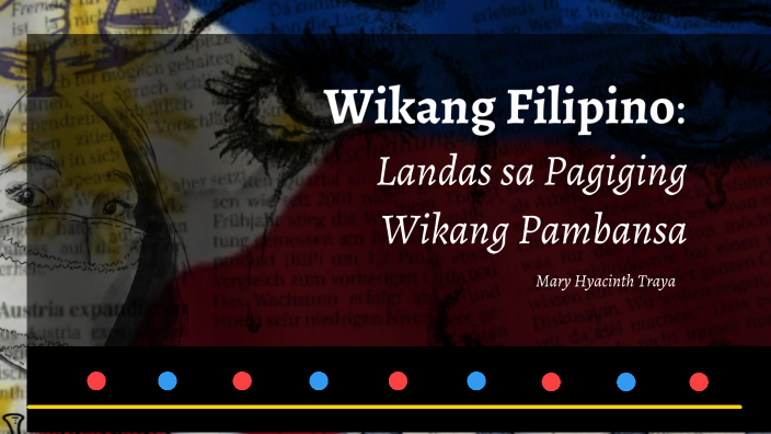 Wikang Filipino: Landas sa Pagiging Wikang Pambansa by Mary Hyacinth ...