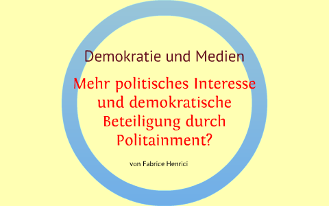 Politainment By Fabrice Henrici On Prezi