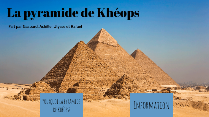 Dimensions De La Pyramide De Kheops prezi.com