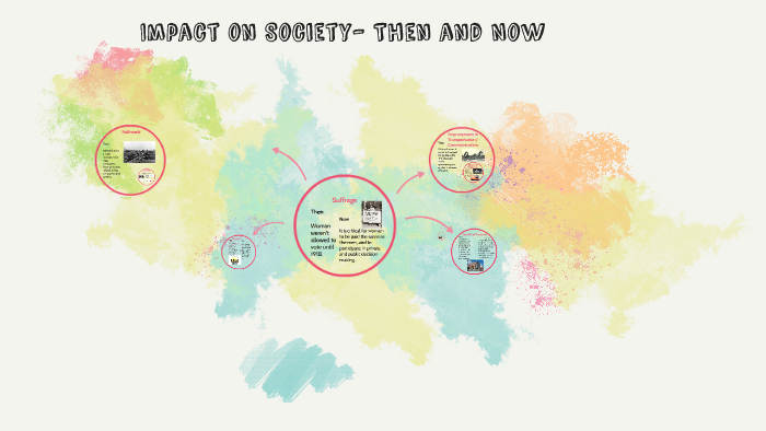 society then and now essay