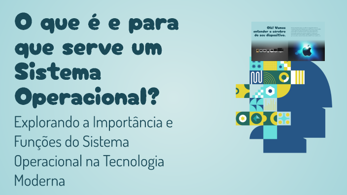 O que é e para que serve um Sistema Operacional? by Victor Ricardo da ...