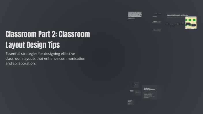 Classroom Part 2: Classroom Layout Design Tips by xavion0542@yahoo.com ...