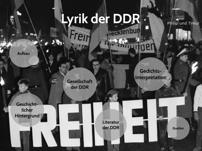 Lyrik Der DDR By Timur Ural On Prezi