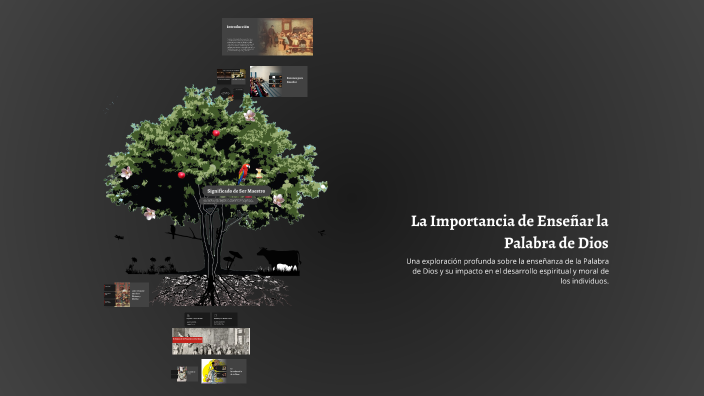 La Importancia de Enseñar la Palabra de Dios by Tito Zepeda on Prezi