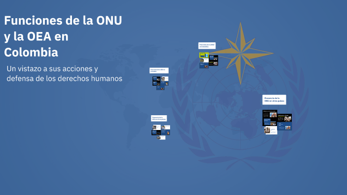 Funciones de la ONU y la OEA en Colombia by Manchas Cabra on Prezi