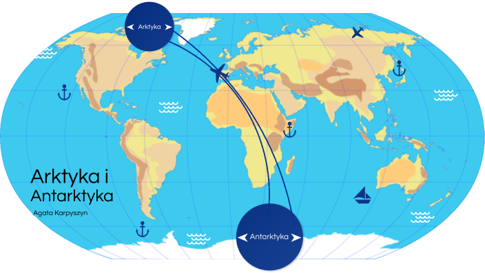 Geografia Sprawdzian Arktyka I Antarktyka Nowa Ewa prezi.com