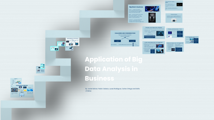 Application of Big Data Analysis in Business by Pablo C. on Prezi