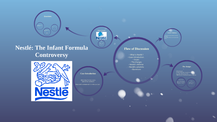 nestle the infant formula controversy case study solution