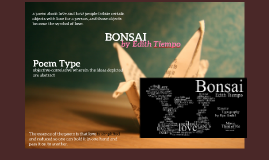 bonsai by edith tiempo interpretation