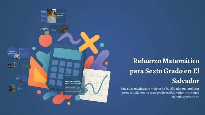 Refuerzo Matemático para Sexto Grado en El Salvador by Jonathan Armando ...