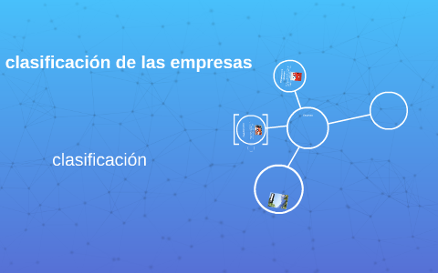 clasificación de las empresas by Fredy Valoyes Diaz on Prezi