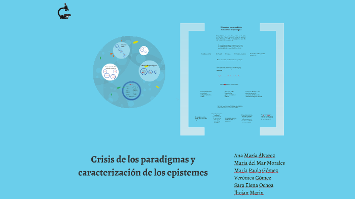 Crisis de los paradigmas y caracterización de los epistemes by Sara ...