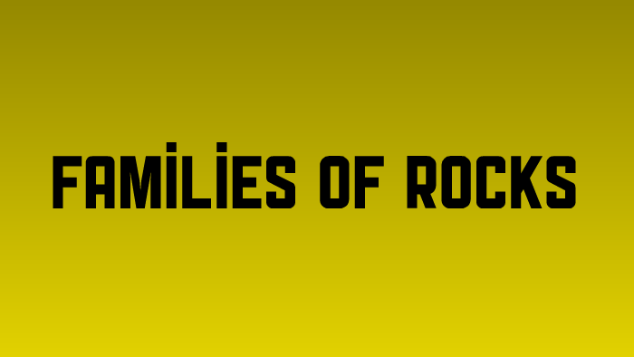 Chapter 7 lesson 3 families of rocks by dan lin on Prezi