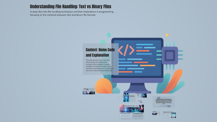 Understanding File Handling: Text vs Binary Files by Zuhriddin ...