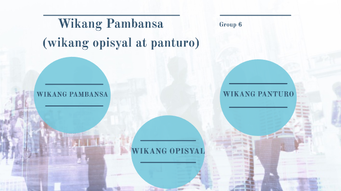 Ano Ang Wikang Pambansa Wikang Panturo At Wikang Opisyal
