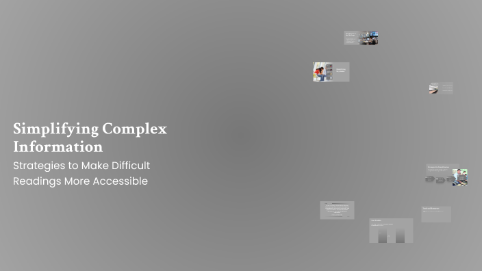 Simplifying Complex Information by ginj bolor on Prezi