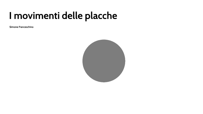 i movimenti delle placche by Simone Franceschino on Prezi