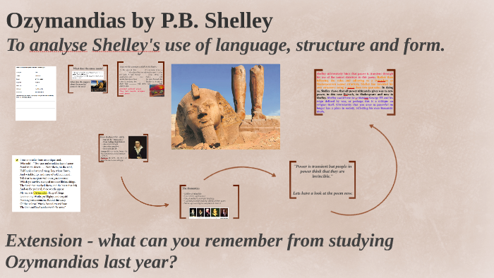 Ozymandias By P.B. Shelley By Laura Mathews