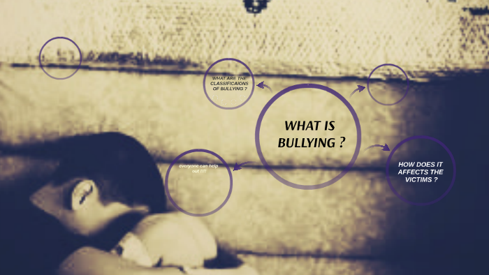 WHAT IS BULLYING ? by bituin rada on Prezi