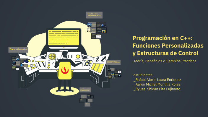 Programación en C++: Funciones Personalizadas y Estructuras de Control ...