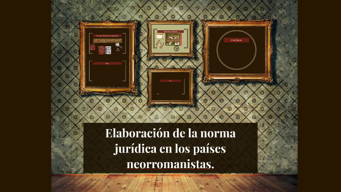Elaboración de la norma jurídica en los países neorromanista by ANDREA