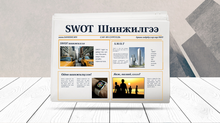 swot by Булган Х. on Prezi