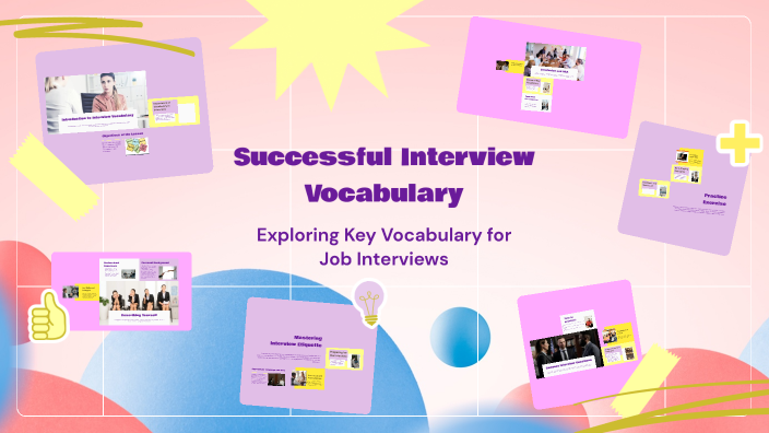 Successful Interview Vocabulary by matilda loughtman on Prezi
