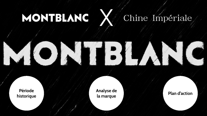 Fil Rouge MontBlanc Chine Impériale by on Prezi