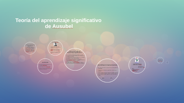 Teoría del aprendizaje significativo by First-Steps Daycare-Center on Prezi