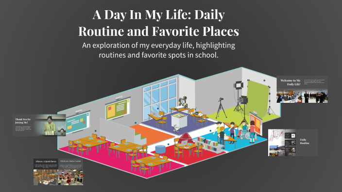 A Day In My Life: Daily Routine and Favorite Places by Teacher Claudia ...
