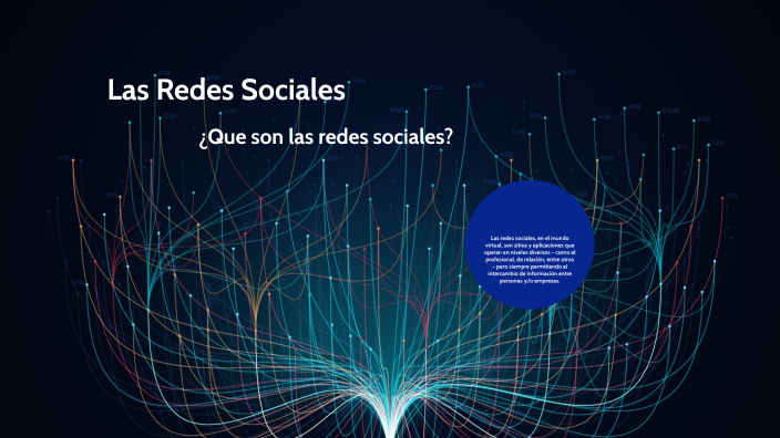 Las Redes Sociales by Luis Antonio García Alfaro on Prezi