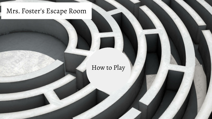 Escape Room by Adrienne Moss on Prezi